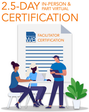 Load image into Gallery viewer, Blueprint of We/Collaborative Brain Toolkit Facilitator Certification 2.5-DAY IN-PERSON + VIRTUAL - Foundation Level