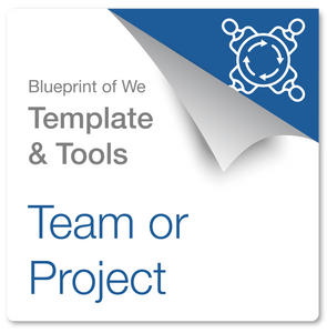 Project or Team Collaboration Design Deck, Template and Collaborative Awareness Coaching
